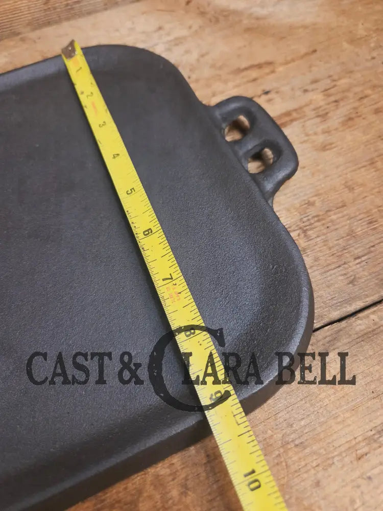 BSR Birmingham Stove and Range #8 Raised Number Cast Iron Griddle. Perfect camp griddle! Griddle