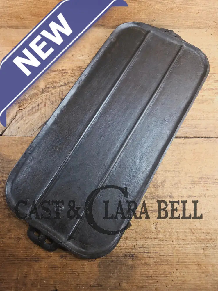 BSR Birmingham Stove and Range #8 Raised Number Cast Iron Griddle. Perfect camp griddle! Griddle