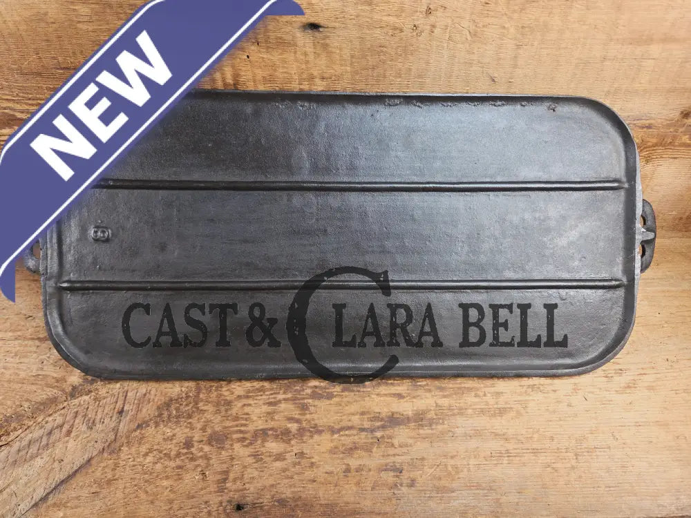 BSR Birmingham Stove and Range #8 Raised Number Cast Iron Griddle. Perfect camp griddle! Griddle