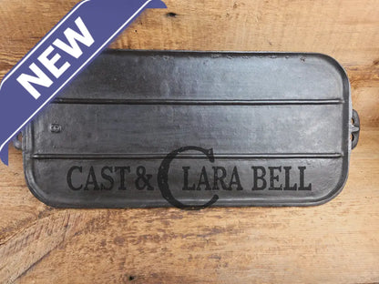 BSR Birmingham Stove and Range #8 Raised Number Cast Iron Griddle. Perfect camp griddle! Griddle