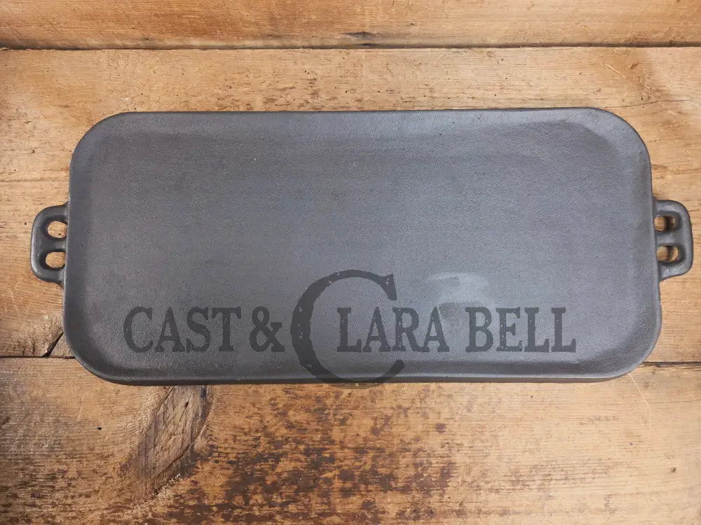 BSR Birmingham Stove and Range #8 Raised Number Cast Iron Griddle. Perfect camp griddle! Griddle