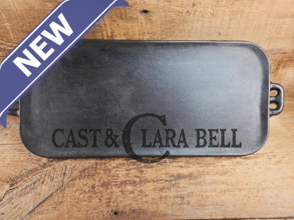 BSR Birmingham Stove and Range #8 Raised Number Cast Iron Griddle. Perfect camp griddle! Griddle