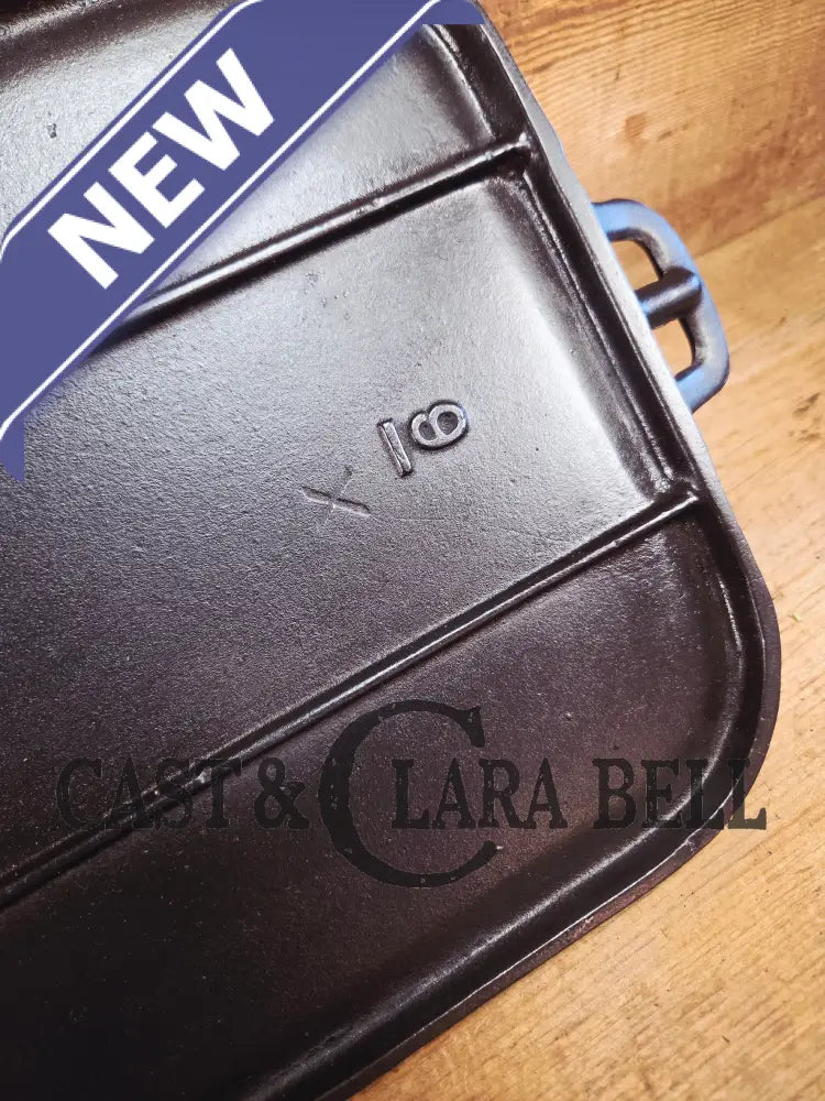 BSR Birmingham Stove and Range #9 Raised Number Cast Iron Griddle. Perfect camp griddle! Griddle