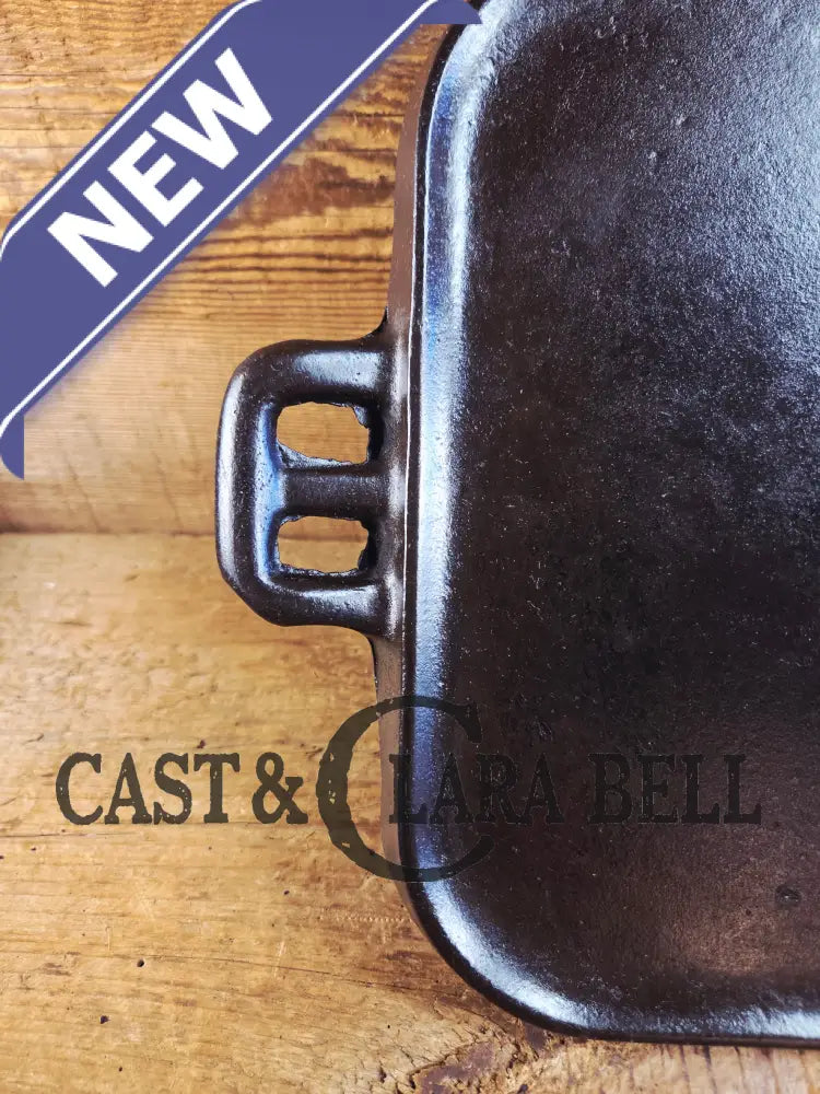 BSR Birmingham Stove and Range #9 Raised Number Cast Iron Griddle. Perfect camp griddle! Griddle