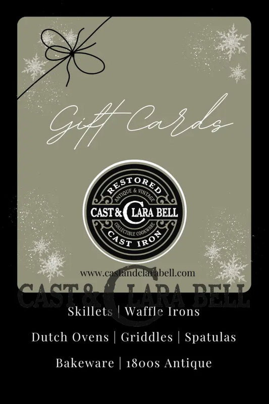 Cast & Clara Bell Gift Card Merchandise