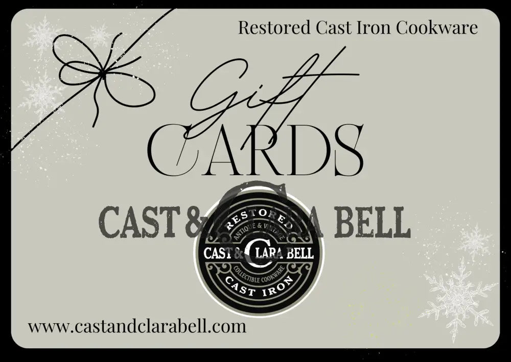 Cast & Clara Bell Gift Card Merchandise