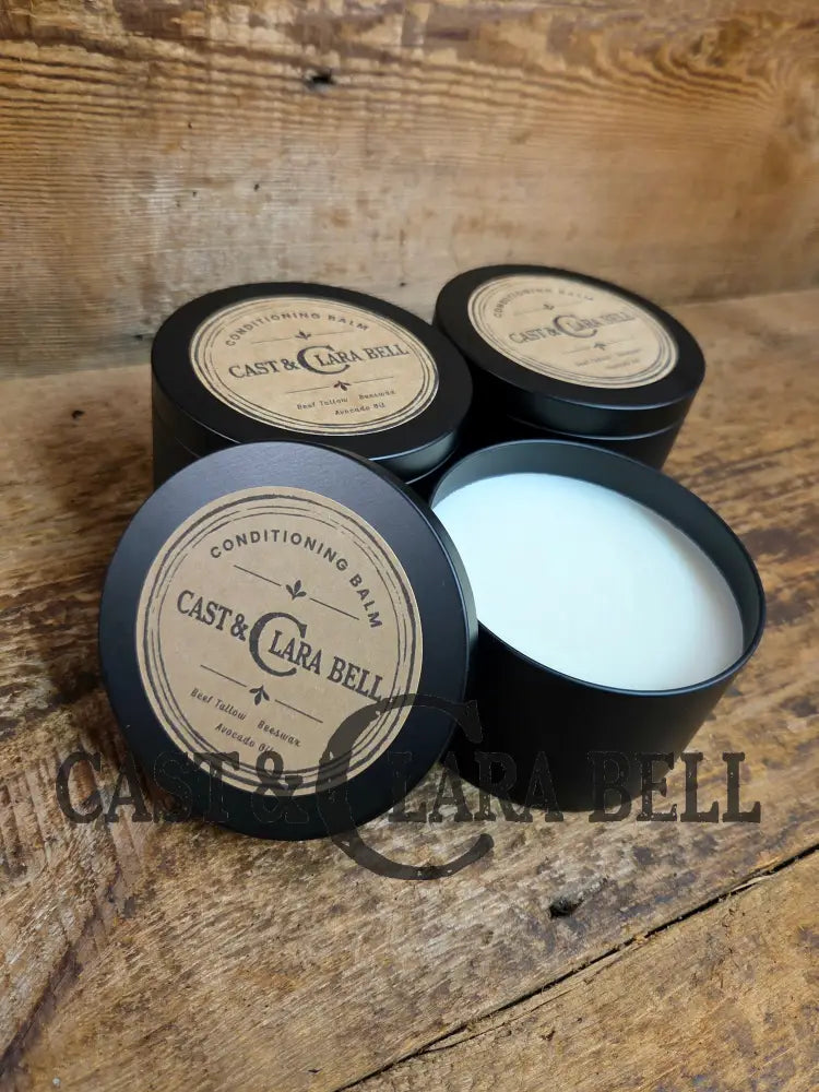 Cast Iron Conditioning Balm (10 oz - Large) One Large Tin (10 Oz total) Merchandise