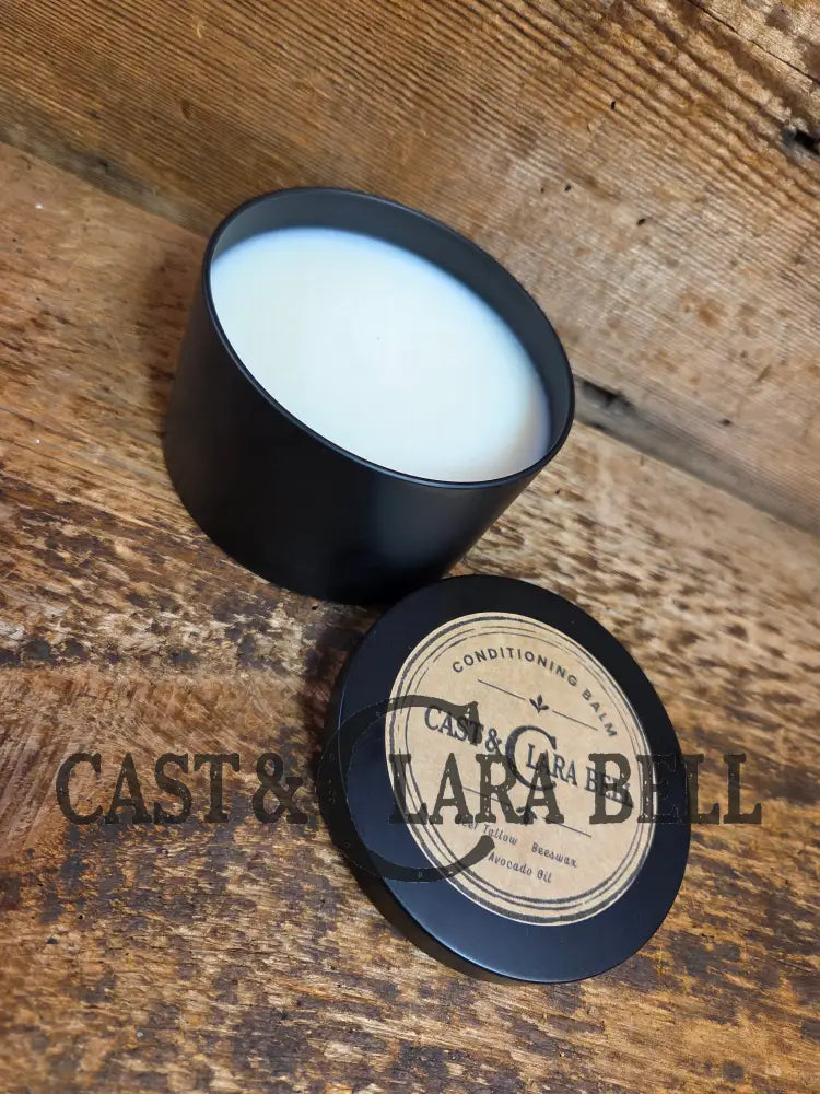 Cast Iron Conditioning Balm (10 oz - Large) One Large Tin (10 Oz total) Merchandise