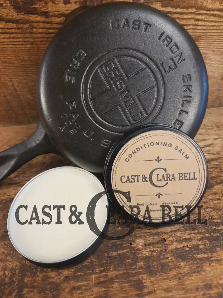 Cast Iron Conditioning Balm (3 oz) Merchandise
