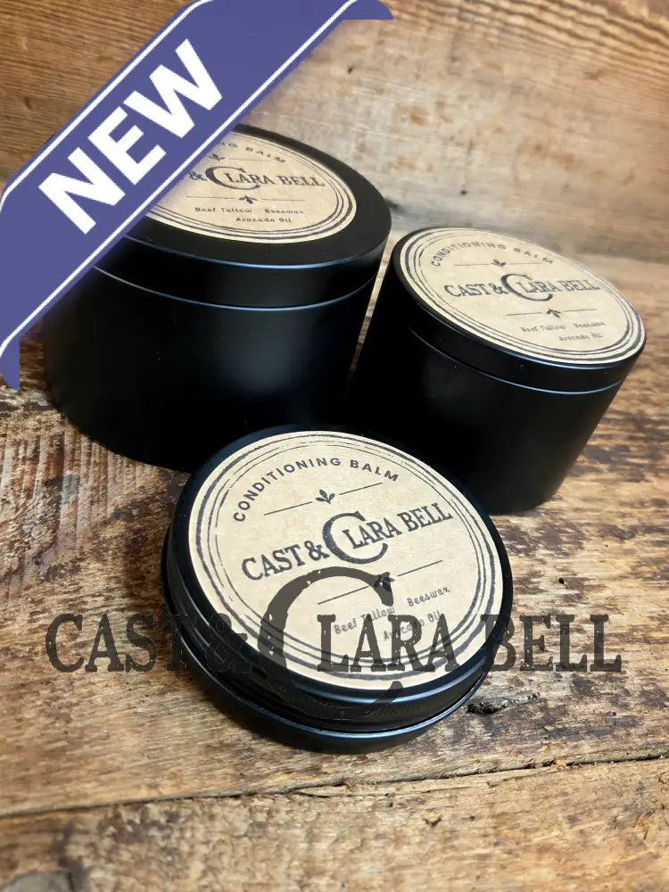 Cast Iron Conditioning Balm (6 oz - Medium) One Medium Tin (6 Oz total) Merchandise
