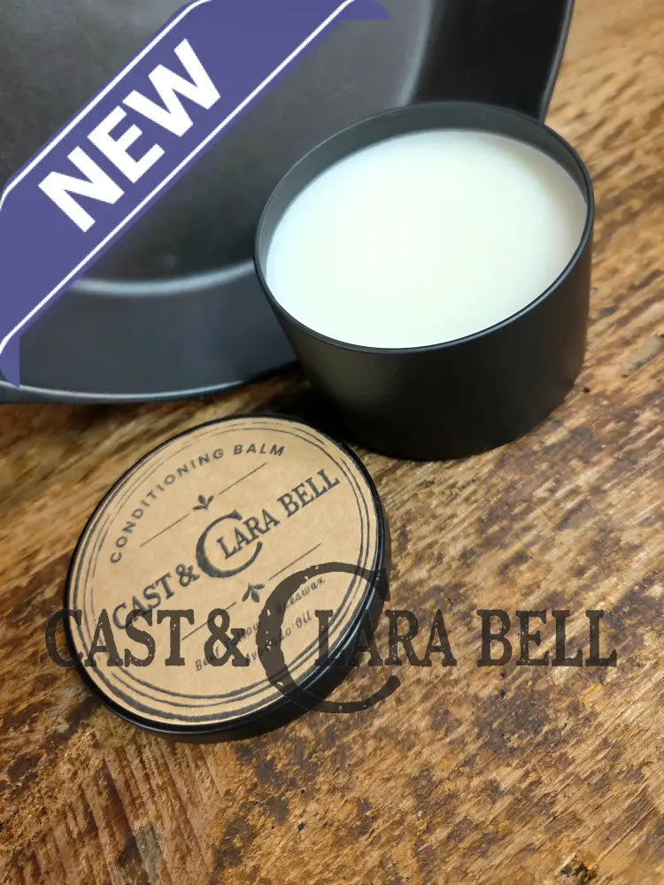 Cast Iron Conditioning Balm (6 oz - Medium) One Medium Tin (6 Oz total) Merchandise