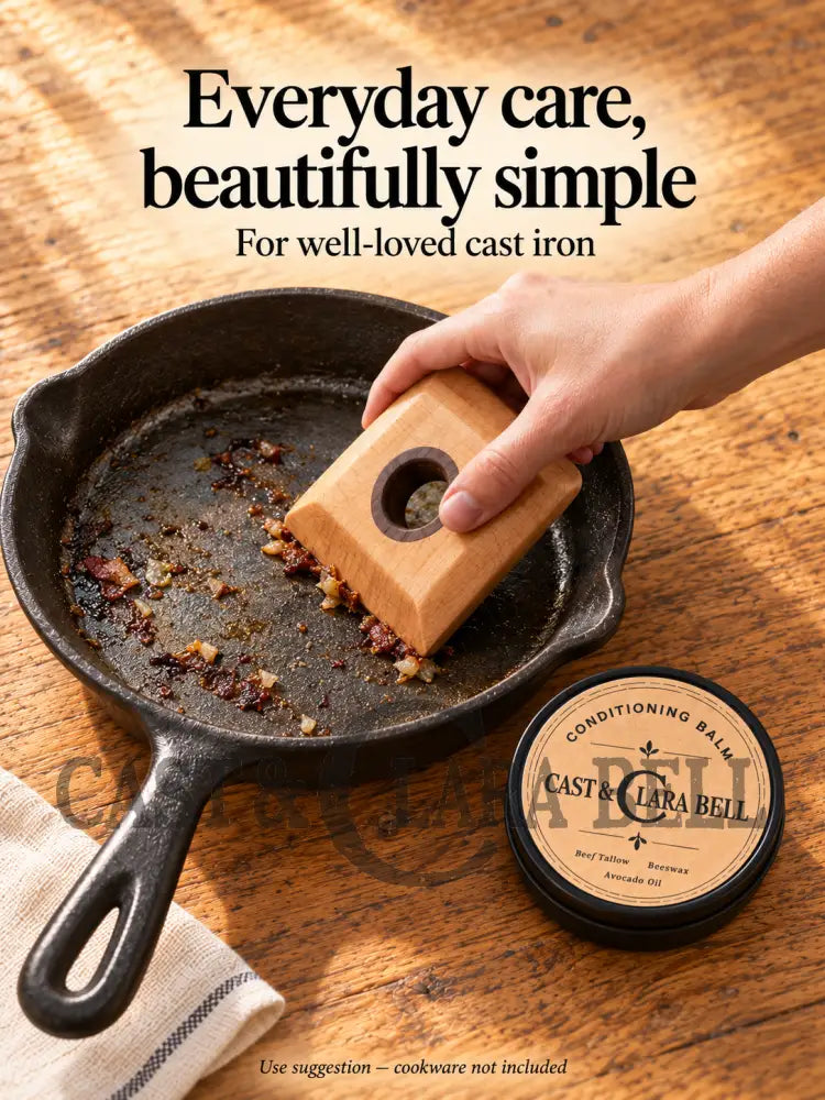 Cast Iron Maintenance Set - Gift Box