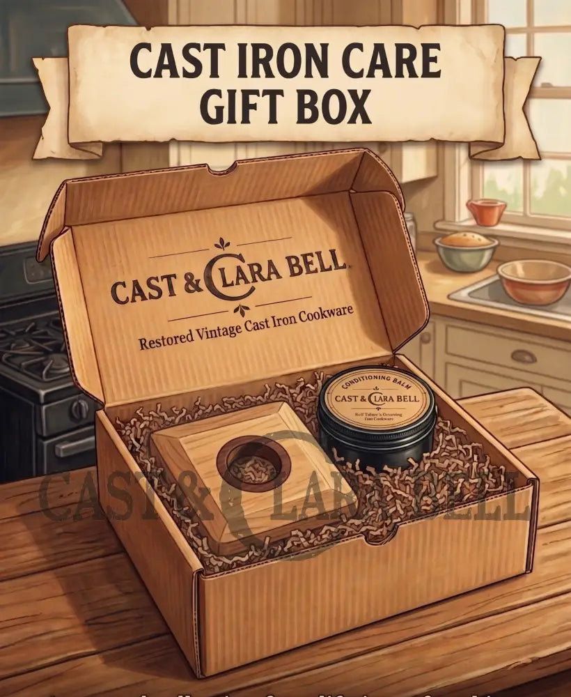 Cast Iron Maintenance Set - Gift Box