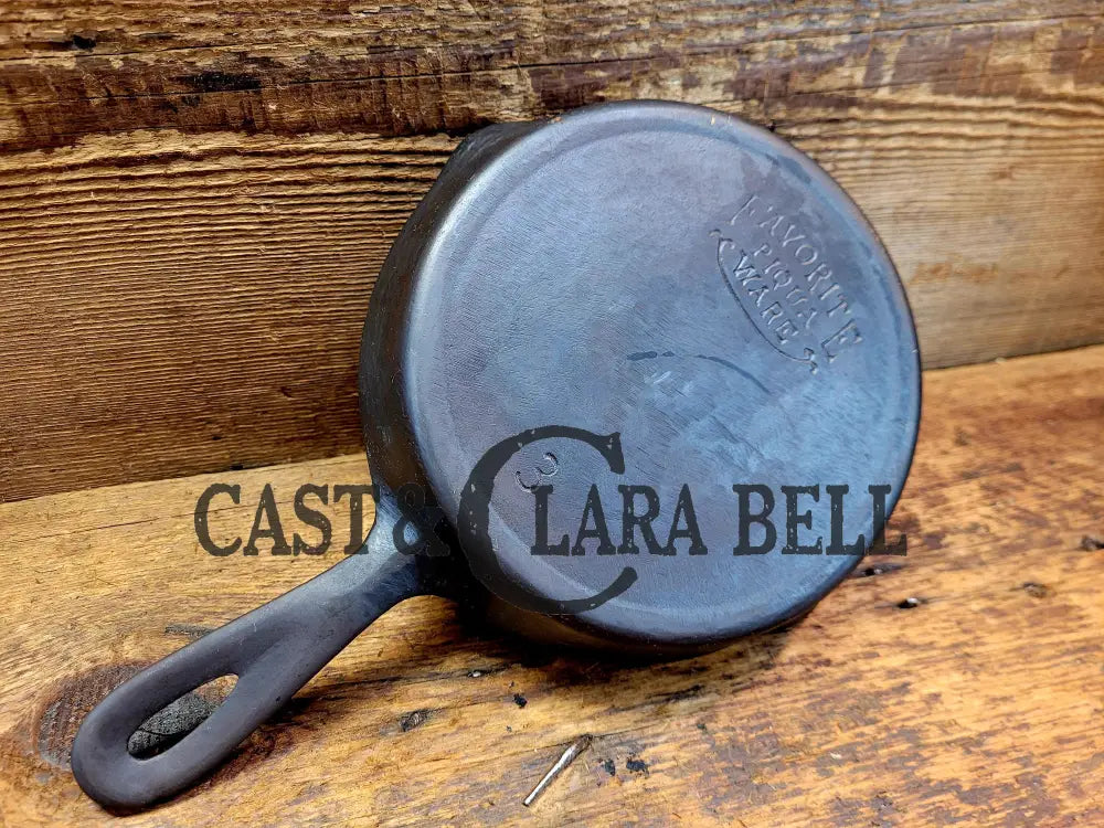 Priced To Sell! Classic Egg Skillet! 1920’S Favorite Piqua Ware #3 Skillet 3