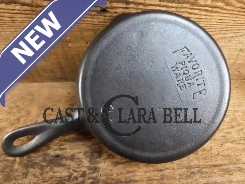 Classic Egg Skillet! 1920’s Favorite Piqua Ware #3 Skillet 3 A Skillet