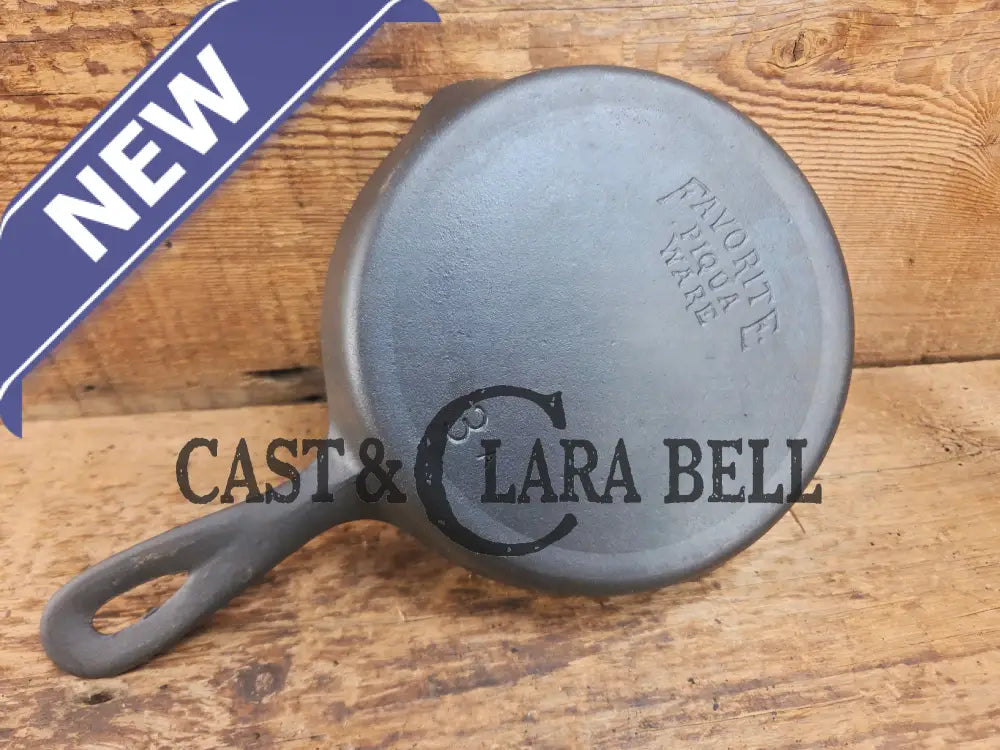 Classic Egg Skillet! 1920’s Favorite Piqua Ware #3 Skillet 3 A Skillet