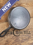 Classic Egg Skillet! 1920’s Favorite Piqua Ware #3 Skillet 3 A SC24 Skillet