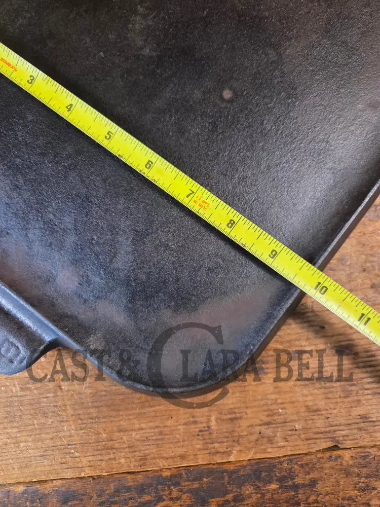 Classic Griswold #9 Large Block Long Griddle 746 B. Perfect for pancakes by the campfire or in your gourmet kitchen!