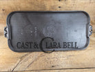Classic Griswold #9 Long Griddle 746. Perfect for pancakes by the campfire or in your gourmet kitchen! Griddle
