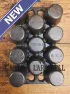 Classic! Griswold No. 10 Popover Pan 948. Variation 14 Closed Frame. Ready to make delicious brownies cupcakes or