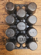 Classic! Griswold No. 10 Popover Pan 948. Variation 14 Closed Frame. Ready to make delicious brownies cupcakes or