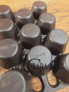 Classic! Griswold No. 10 Popover Pan 948. Variation 14 Closed Frame. Ready to make delicious brownies cupcakes or