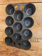 Classic! Griswold No. 10 Popover Pan 948. Variation 14 Closed Frame. Ready to make delicious brownies cupcakes or