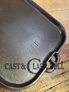 Classic HUGE ERIE #9 Long Griddle p/n 746. Perfect for pancakes by the campfire or in your gourmet kitchen! Griddle