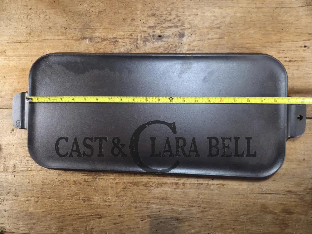 Classic HUGE Griswold #9 Long Griddle 909. Perfect for pancakes by the campfire or in your gourmet kitchen! Griddle