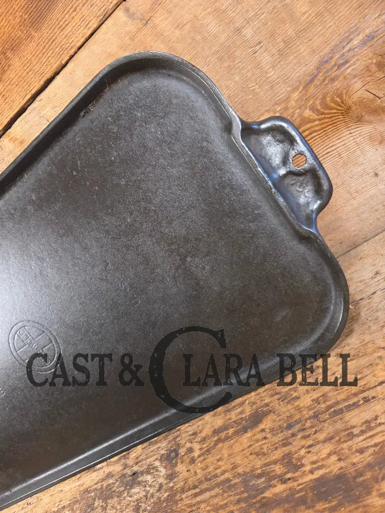 Classic HUGE Griswold #9 Long Griddle. Perfect for pancakes by the campfire or in your gourmet kitchen! Griddle