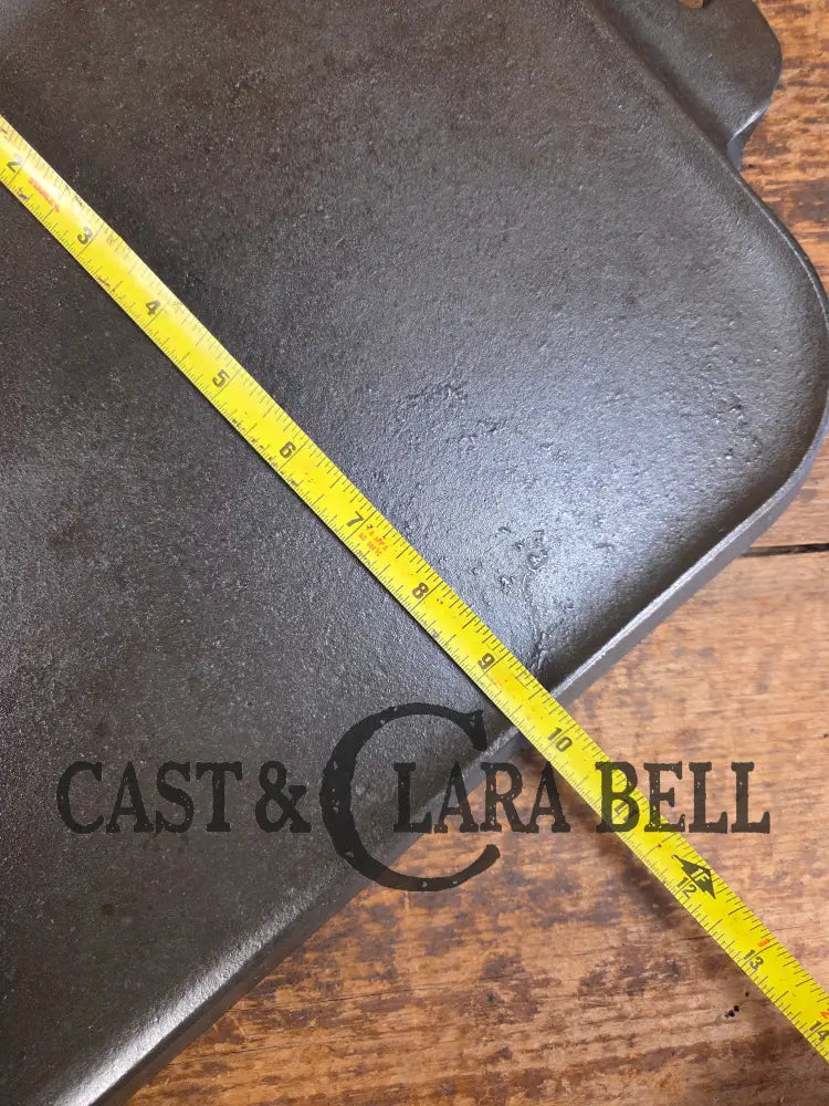 Classic HUGE Griswold #9 Long Griddle. Perfect for pancakes by the campfire or in your gourmet kitchen! Griddle