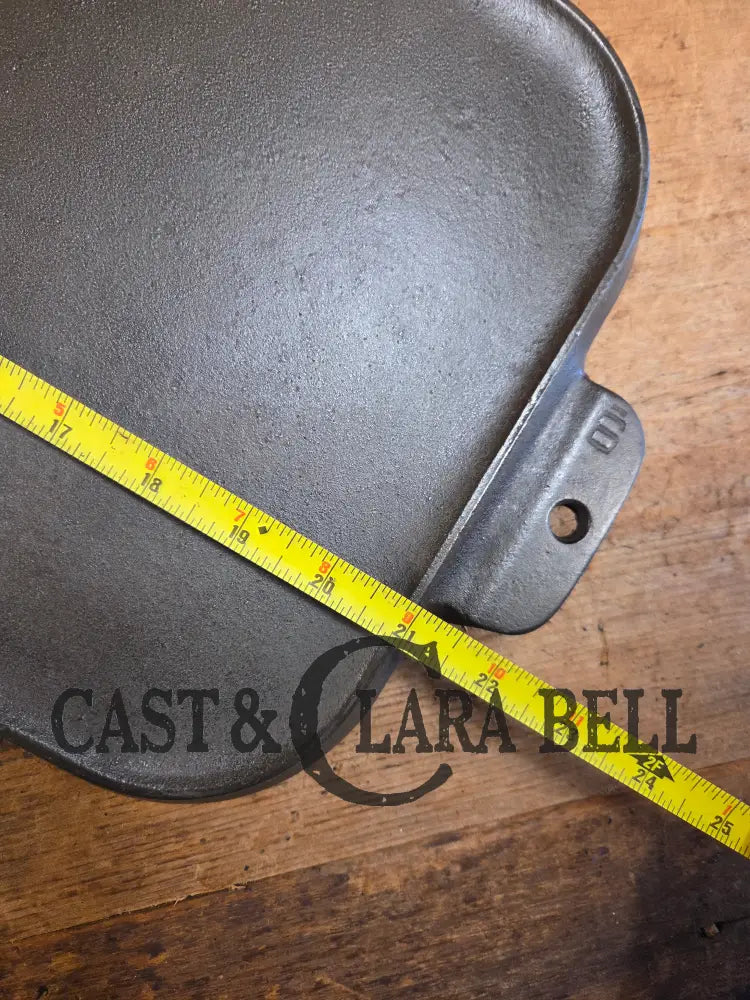 Classic HUGE Griswold #9 Long Griddle. Perfect for pancakes by the campfire or in your gourmet kitchen! Griddle