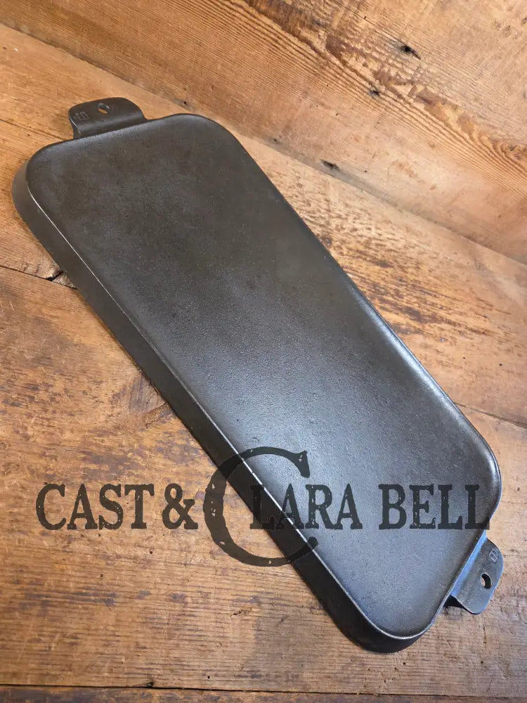 Classic HUGE Griswold #9 Long Griddle. Perfect for pancakes by the campfire or in your gourmet kitchen! Griddle