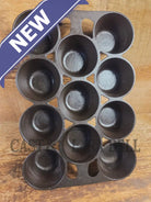 Classic! Open Frame Griswold No. 10 Popover Pan 11 cup 948 B. Fully Restored and Ready to make delicious brownies