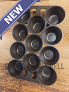 Classic! Open Frame Griswold No. 10 Popover Pan 11 cup 948 B. Fully Restored and Ready to make delicious brownies