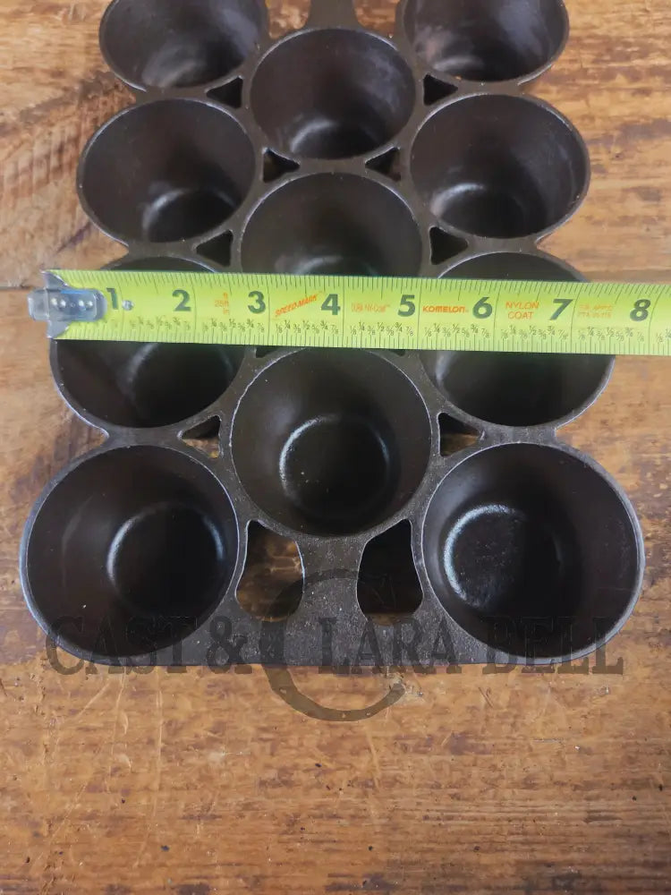 Classic! Open Frame Griswold No. 10 Popover Pan 11 cup 948 B. Fully Restored and Ready to make delicious brownies