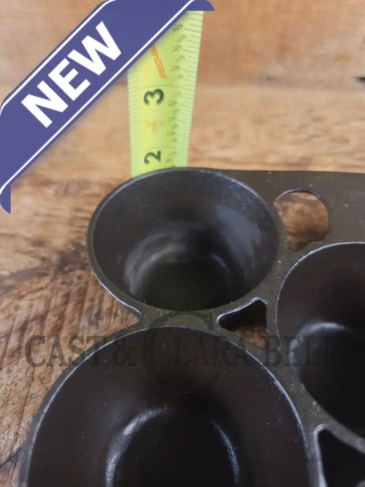 Classic! Open Frame Griswold No. 10 Popover Pan 11 cup 948 B. Fully Restored and Ready to make delicious brownies