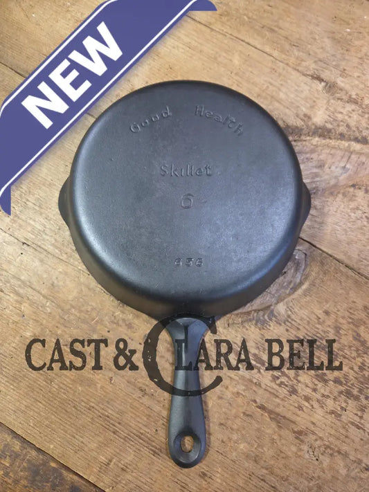 Classic saute skillet! 1930’s Griswold’s Good Health #6 Skillet 656. Beautiful piece to cook with or display. Made for
