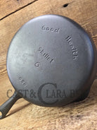 Classic saute skillet! 1930’s Griswold’s Good Health #6 Skillet 656. Beautiful piece to cook with or display. Made for