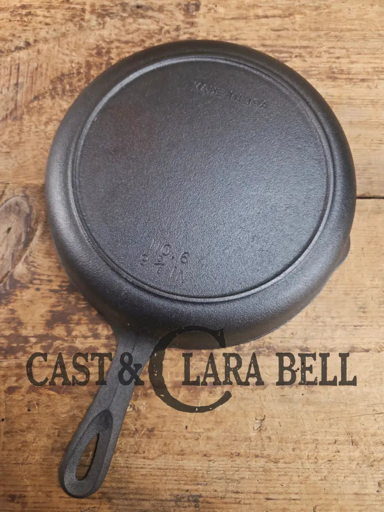 Classic southern skillet! Birmingham Stove & Range Century Series No. 6 Skillet with Heat Ring 9 3/8 in Made in USA