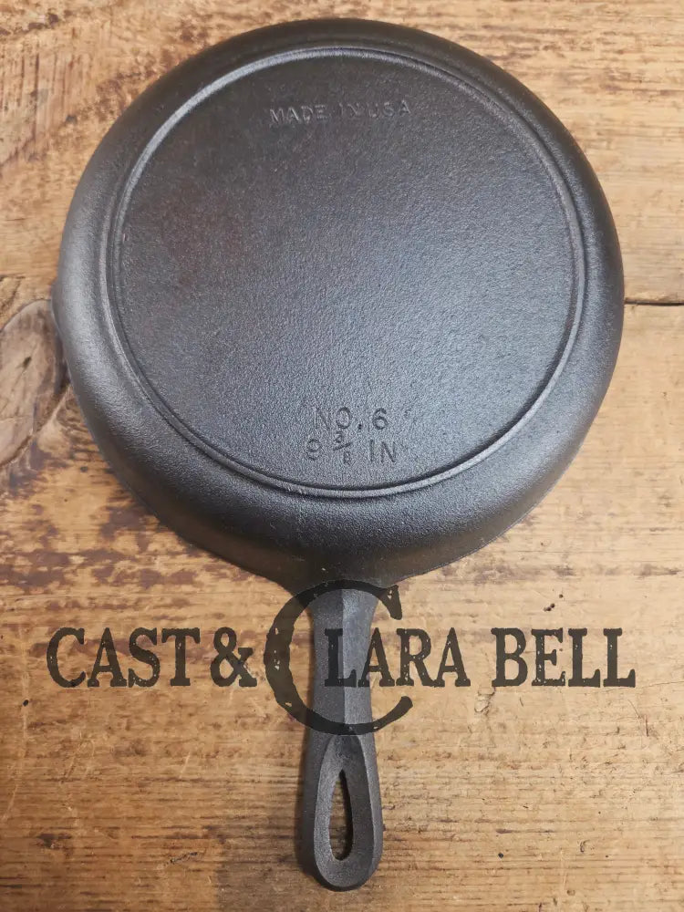 Classic southern skillet! Birmingham Stove & Range Century Series No. 6 Skillet with Heat Ring 9 3/8 in Made in USA