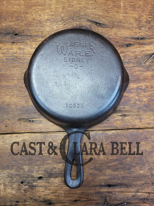 Classic Wagner Ware #3 Cast Iron Egg Skillet 1053 H. Great Single Serving Skillet