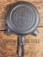 Collectible Griswold ’00’’ Ashtray / Spoon Rest No match holder. Small Novelty cast iron skillet for display or stove!