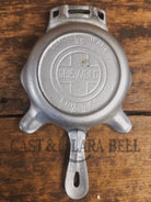Collectible Griswold 570 Ashtray / Spoon Rest. Small Novelty cast iron (Patent 100,021 skillet for display or stove!