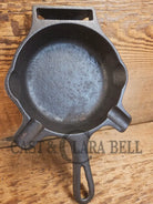 Collectible Griswold 570 Ashtray / Spoon Rest. Small Novelty cast iron skillet for display or stove! Fully Restored so