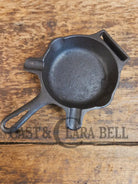 Collectible Griswold 570 Ashtray / Spoon Rest. Small Novelty cast iron skillet for display or stove! Fully Restored so