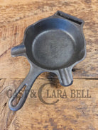 Collectible Griswold 570 Ashtray / Spoon Rest. Small Novelty cast iron skillet for display or stove! Fully Restored so