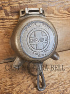 Collectible Griswold 570 Ashtray / Spoon Rest. Small Novelty cast iron skillet (nickel finish) for display or stove!