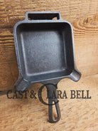 Collectible Griswold 770 Ashtray / Spoon Rest. Small Novelty cast iron skillet for display or stove! Fully Restored so