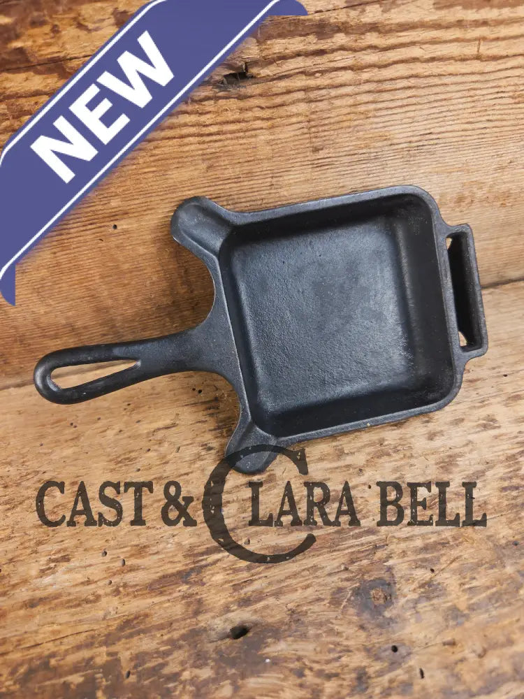 Collectible Griswold 770 Ashtray / Spoon Rest. Small Novelty cast iron skillet for display or stove! Fully Restored so
